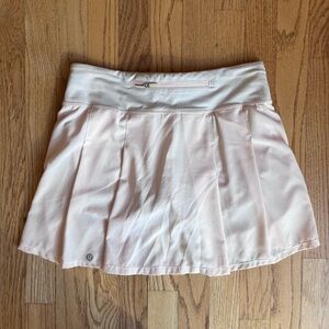 Lululemon Athletica Pace Rival Mid-Rise Skirt Light Peach 4